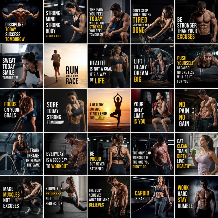 500+ AI FITNESS IMAGES