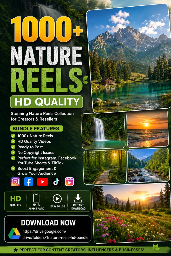 1000+ Nature Reels HD