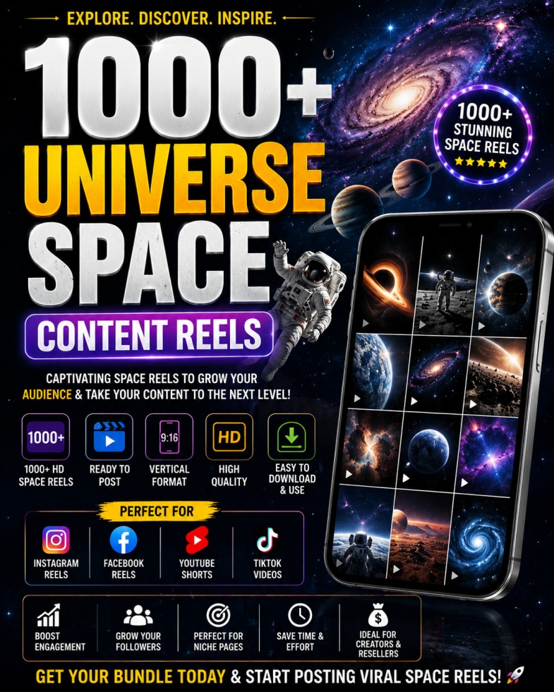 1000+ Universe Space Content Reels πβ¨