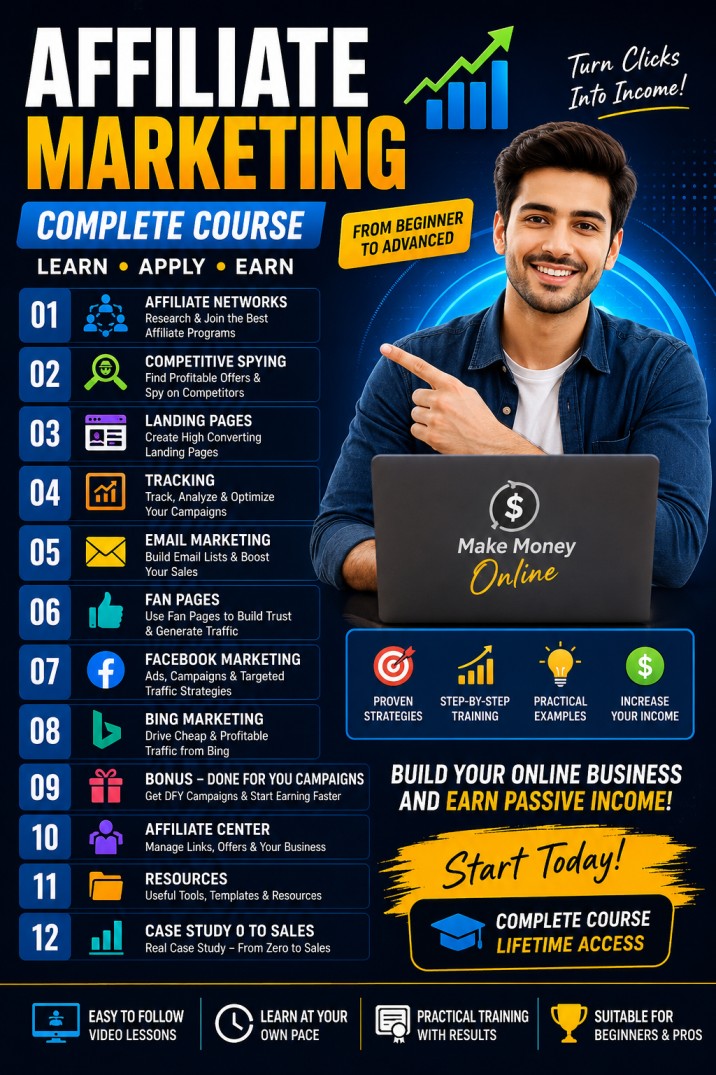 Learn Affiliate Marketing from Beginner to Advanced!
